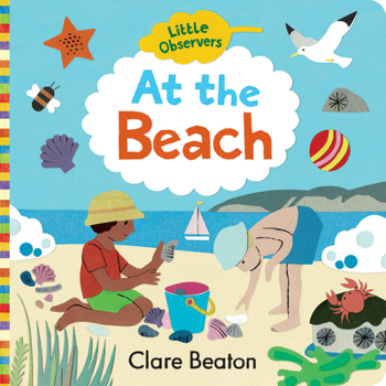 Board book Little Observers: At the Beach Book