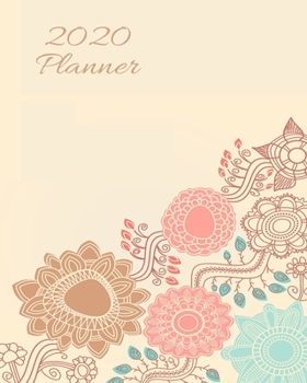 Paperback 2020 Planner: 8"x10" Daily and Weekly Agenda Planner and Organizer V32 Book