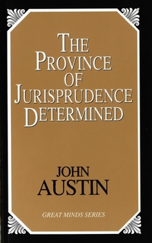 Paperback The Province of Jurisprudence Determined Book