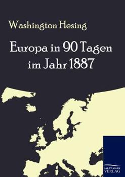 Paperback Europa in 90 Tagen im Jahr 1887 [German] Book