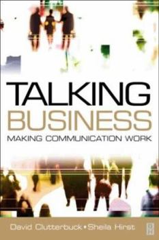 Hardcover Talking Business: Making Communication Work Book