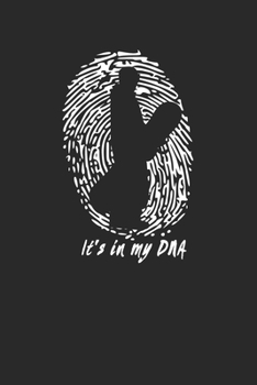 It's in my DNA: Snowboarding Notebook 6 x 9 Dotted Dot Grid Journal Gift For Snowboarders (108 Pages)