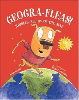 Hardcover Geogra-fleas!: Riddles All over the Map Book