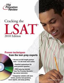 Paperback Cracking the LSAT [With DVD] Book