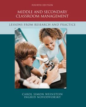Paperback Middle and Secondary Classroom Management: Lessons from Research and Practice Book
