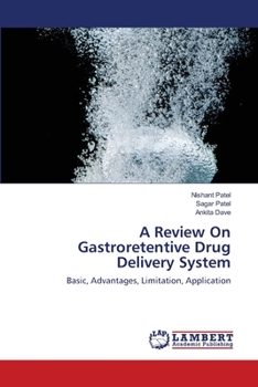 Paperback A Review On Gastroretentive Drug Delivery System Book