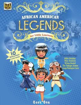 Paperback African American Legends for Little Learners Book