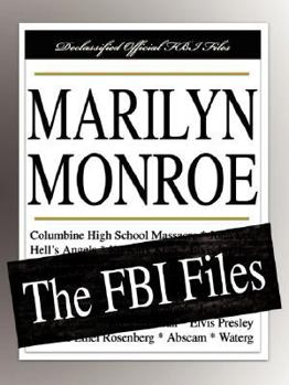 Paperback Marilyn Monroe: The FBI Files Book