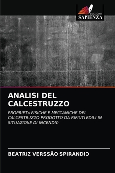 Paperback Analisi del Calcestruzzo [Italian] Book