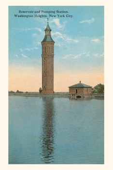 Paperback Vintage Journal Reservoir and Pumping Station, Washington Heights, NYC Book