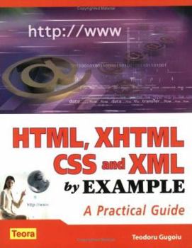 Paperback HTML, XHTML, CSS and XML by Example: A Practical Guide Book