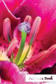Address Book.: (Flower Edition Vol. D50) Glossy And Soft Cover, Large Print, Font, 6" x 9" For Contacts, Addresses, Phone Numbers, Em