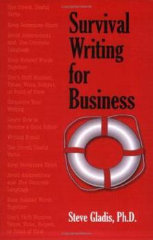 Paperback Survival Writing for Business Book