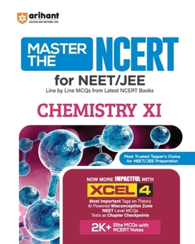 Paperback Master The NCERT for NEET/ JEE Chemistry XI Book