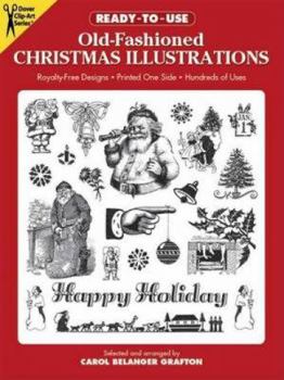 Paperback Ready-To-Use Old-Fashioned Christmas Illustrations Book