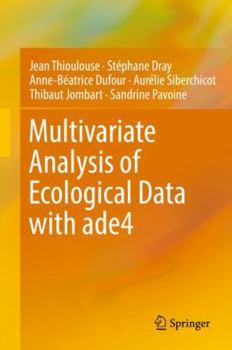 Hardcover Multivariate Analysis of Ecological Data with Ade4 Book