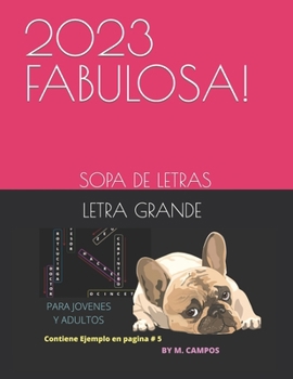 Paperback 2023 Fabulosa!: Sopa de Letras, Letra Grande [Spanish] Book