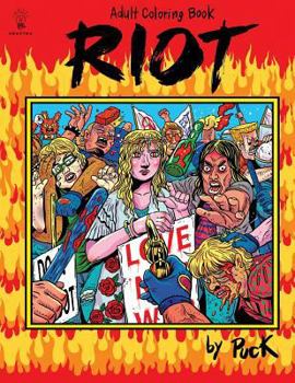 Paperback Riot Coloring Book