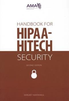 Paperback Handbook for HIPAA-HITECH Security [With CDROM] Book