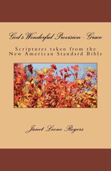 Paperback God's Wonderful Provision - Grace: Scriptures taken from the New American Standard Bible Book