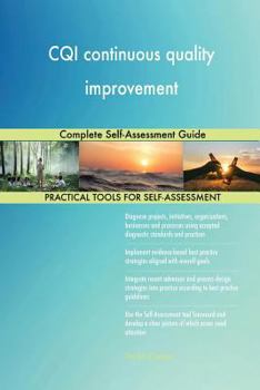 Paperback CQI continuous quality improvement Complete Self-Assessment Guide Book