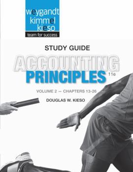 Paperback Study Guide Volume II to accompany Accounting Principles, 11th Edition Book