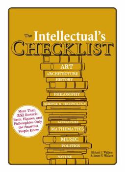 Hardcover The Intellectual's Checklist Book