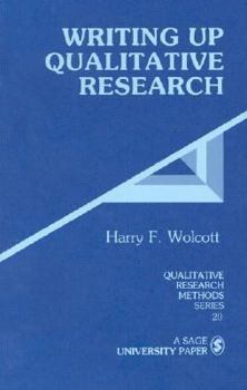 Paperback Writing Up Qualitative Research Book