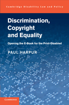 Paperback Discrimination, Copyright and Equality Book