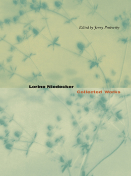 Paperback Lorine Niedecker: Collected Works Book