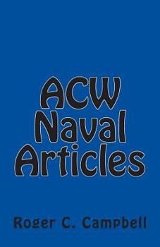 Paperback ACW Naval Articles Book