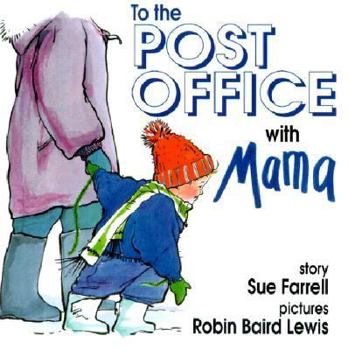 Paperback To the Post Office with Mama Book