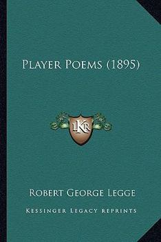 Paperback Player Poems (1895) Book