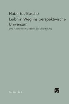 Paperback Leibniz' Weg ins perspektivische Universum [German] Book