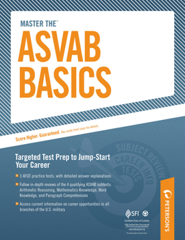 Paperback Master the ASVAB Basics: Chapter 9 of 12 Book