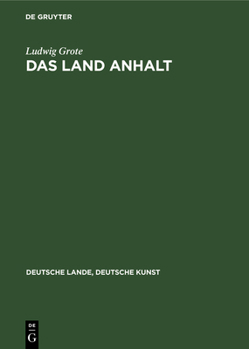Hardcover Das Land Anhalt [German] Book