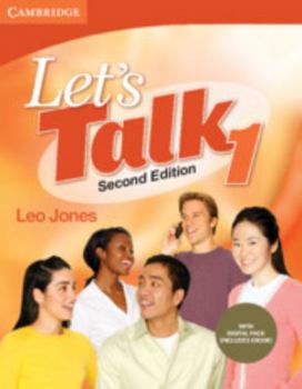 Paperback Let's Talk Level 1 Student's Book with Digital Pack Book