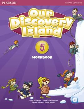 Paperback Our Discovery Island American Edition Workbook with Audio CD 6 Pack Book