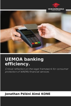 Paperback UEMOA banking efficiency. Book