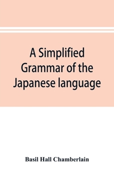 Paperback A simplified grammar of the Japanese language (modern written style) Book