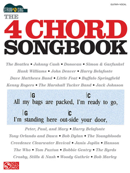 Paperback The 4 Chord Songbook: Strum & Sing Series Book