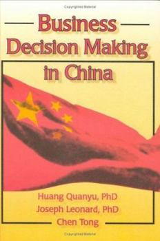 Paperback Business Decision Making in China Book