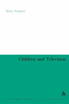 Paperback Children and Television Book