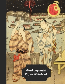 Paperback Genkouyoushi Paper Notebook: Practice Writing Kana & Kanji Characters: Great Vintage Classic Gift For Japanese Foreign Learners & Expats Book