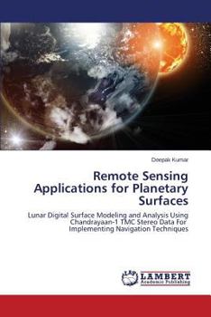 Paperback Remote Sensing Applications for Planetary Surfaces Book