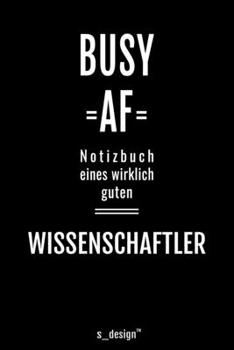 Notizbuch für Wissenschaftler: Originelle Geschenk-Idee [120 Seiten liniertes blanko Papier ] (German Edition)