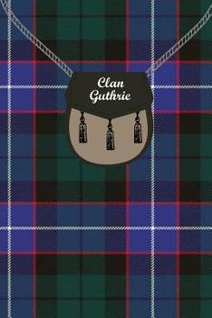 Paperback Clan Guthrie Tartan Journal/Notebook Book