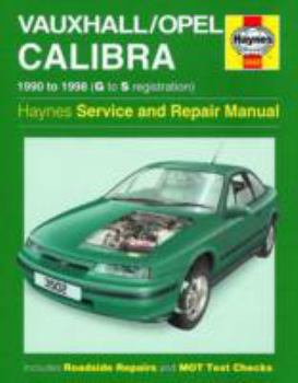 Paperback Vauxhall/Opel Calibra (90 - 98) Haynes Repair Manual (Paperback) Book