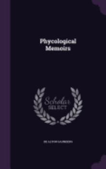 Hardcover Phycological Memoirs Book