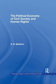 Paperback The Political Economy of Civil Society and Human Rights Book